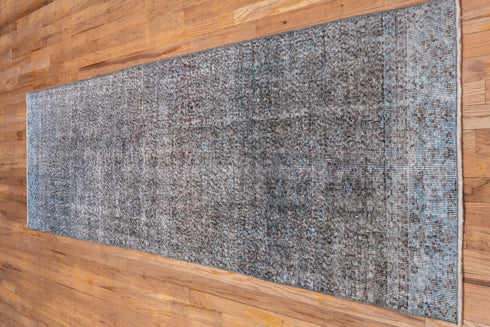 Vintage Overdyed Runner Rug (2' x 9')
